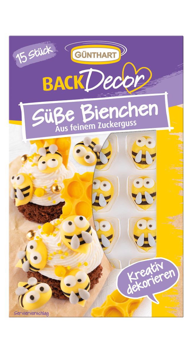 BackDecor süße Bienchen, 15 Stück 