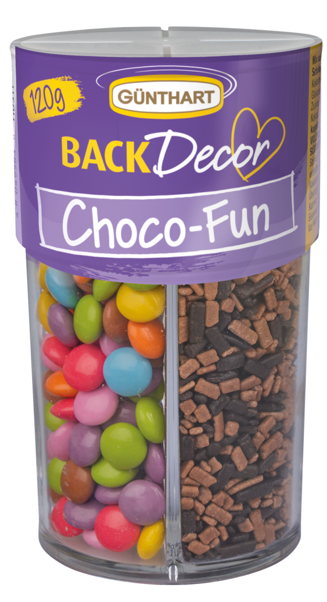 BackDecor Streudekor Choco-Fun, 120g 