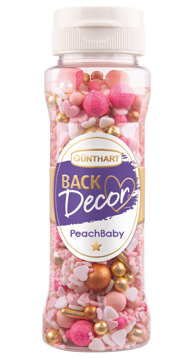 BackDecor Premium Streuselmix Peach Baby 