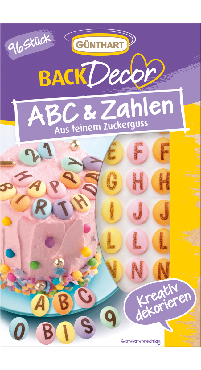 BackDecor ABC & Zahlen 