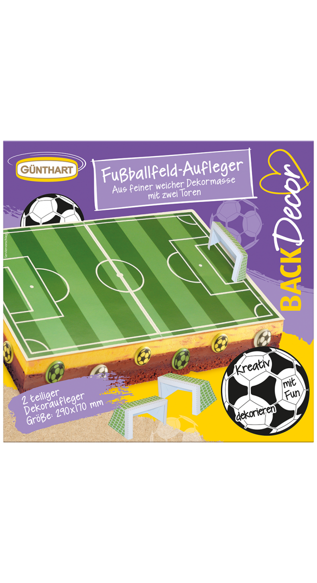 BackDecor Fußballfeld-Aufleger 