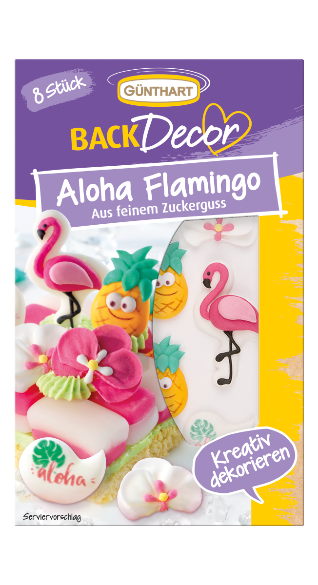 BackDecor Aloha Flamingo 