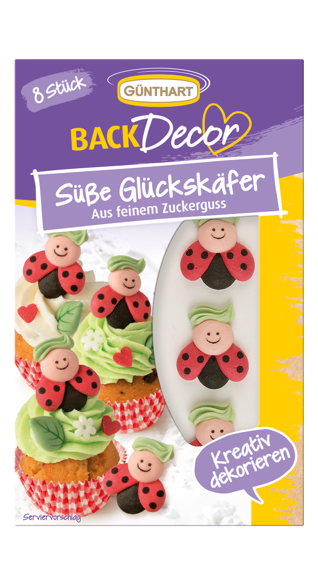 BackDecor Süße Glückskäfer 