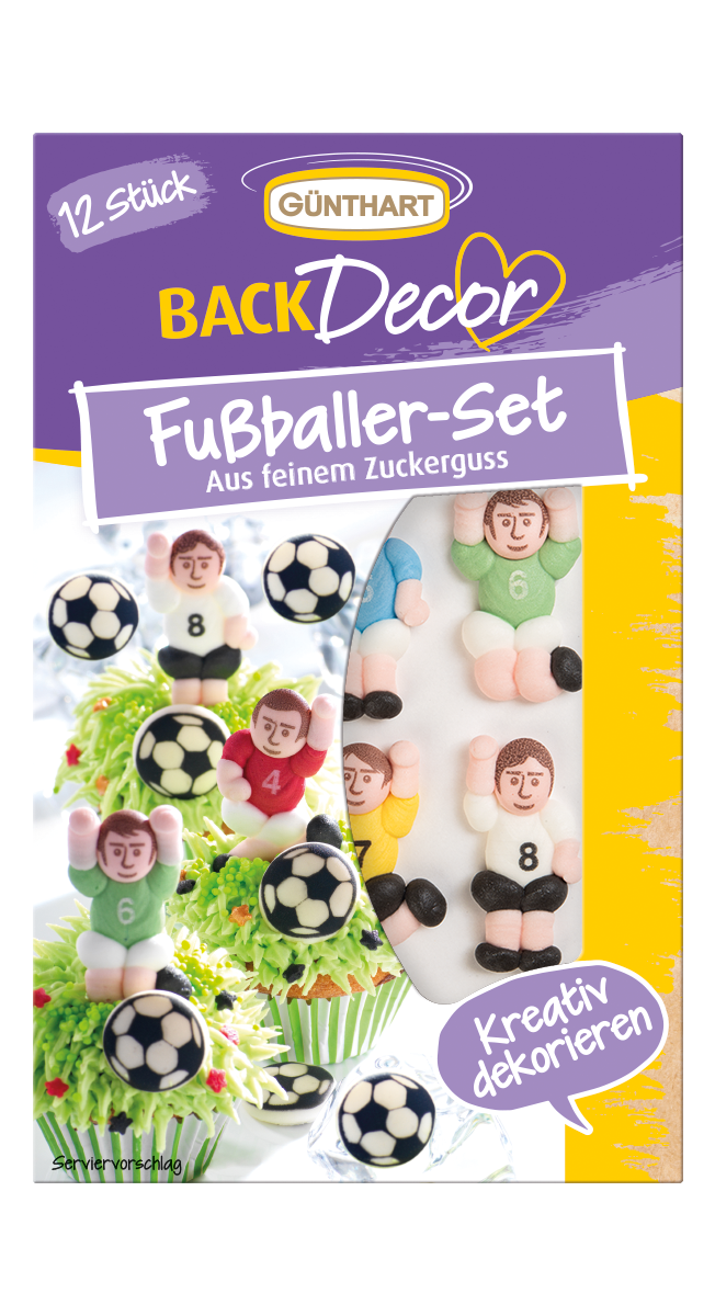 BackDecor Fußballer-Set 
