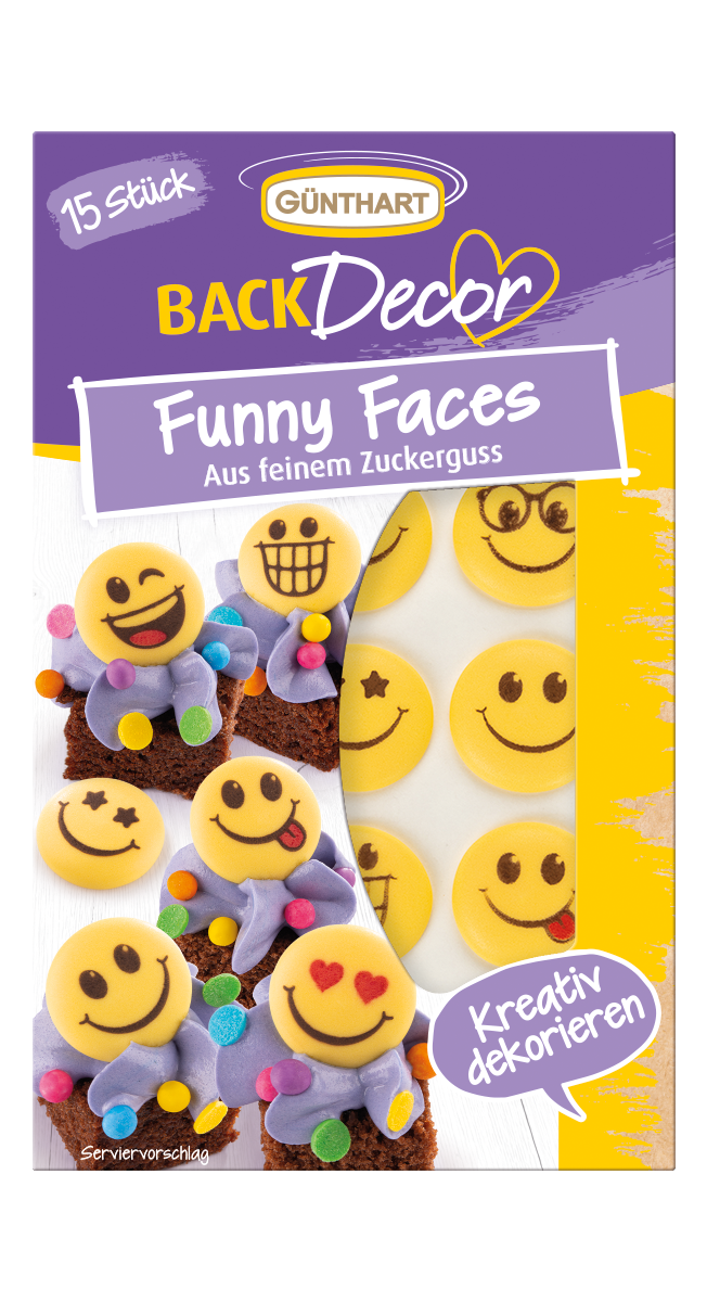 BackDecor Funny Faces 