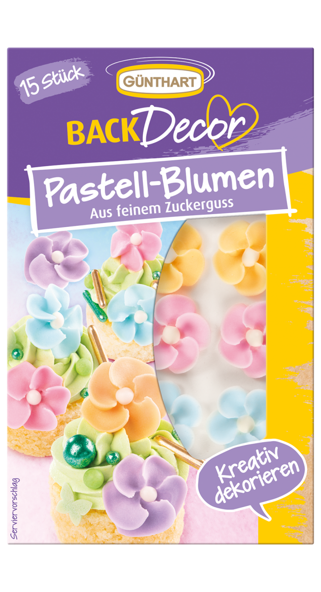 BackDecor Pastell Blumen 
