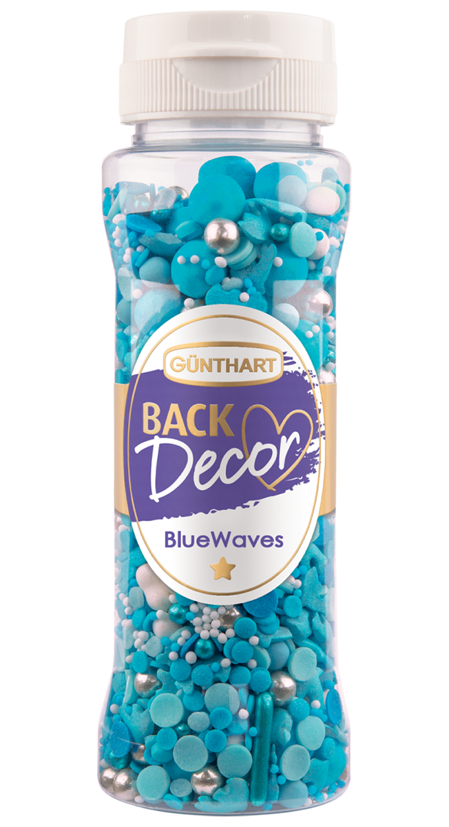 BackDecor Premium Streuselmix Blue Waves 