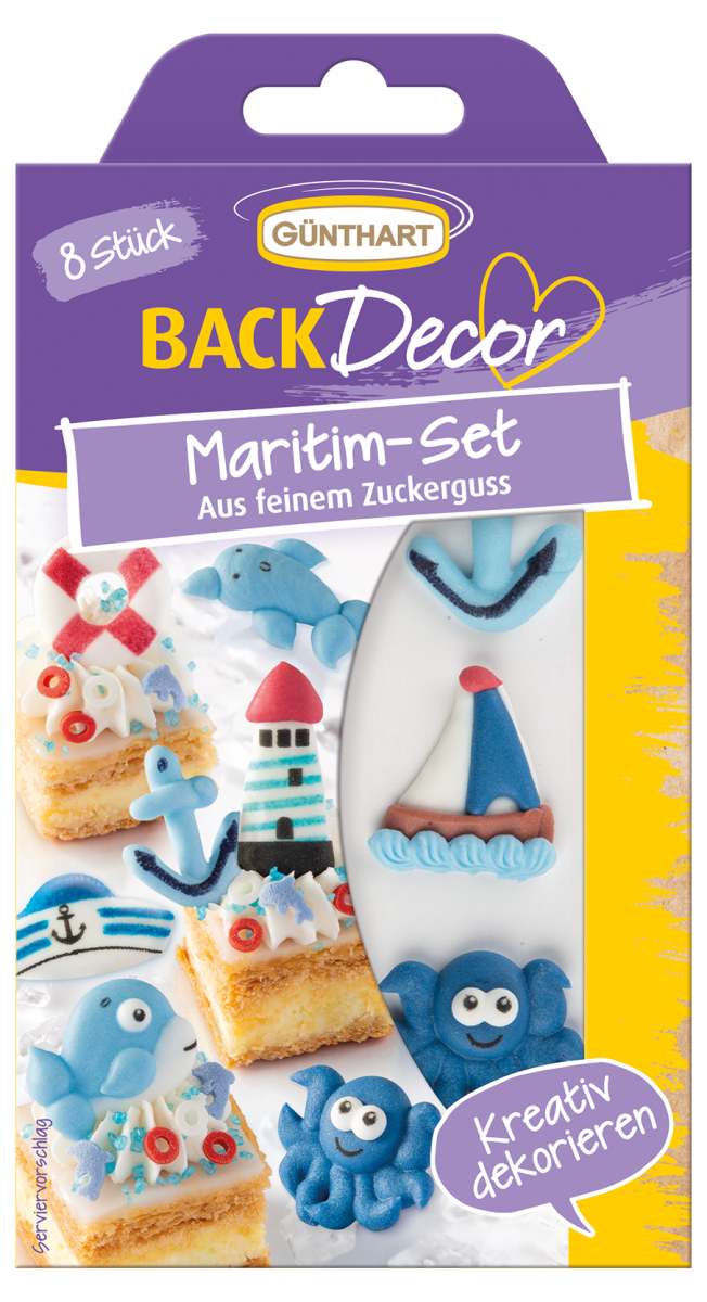 BackDecor Maritim Set, 8 Stück 