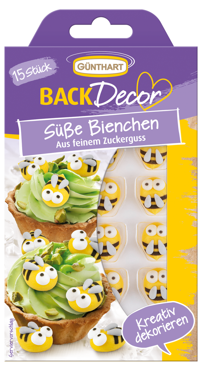 BackDecor süße Bienchen, 15 Stück 